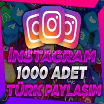 Keşfet Etkili - Instagram 1000 Türk Paylaşım - Anlık