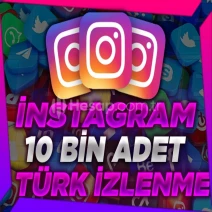 Keşfet Etkili - Instagram 10.000 Türk İzlenme - Anlık