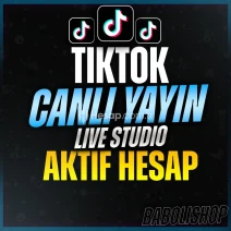 ⭐(KEŞFET ODAKLI) TİKTOK CANLI YAYIN AÇMA AKTİF HESAP⭐