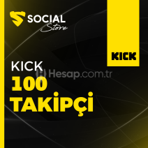 Kick 100 Takipçi - Anında Teslim
