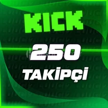Kick 250 Takipçi - Anında Teslim