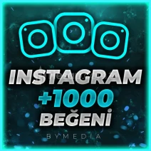 Instagram 1000 Beğeni - Hızlı Gönderim