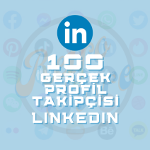 LinkedIn 100 Gerçek Profil Takipçi - Anlık Teslimat