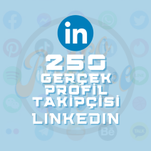 LinkedIn 250 Gerçek Profil Takipçi - Anlık Teslimat