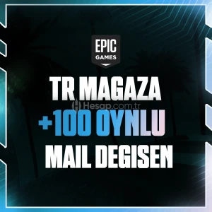 ⭐(MAİL DEĞİŞEN) +100 Oyun Garantili Epic Games⭐