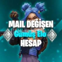 ⭐MAİL + TR MAİL DEĞİŞEN SİLVER ELO HESAP⭐