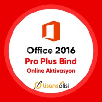 Office 2016 Pro Plus Bind - Ömür Boyu