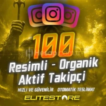 Organik Aktif - Instagram 100 Türk Takipçi