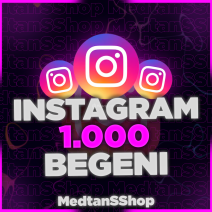 OTOMATİK | 1000 Instagram Gerçek Beğeni