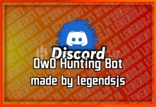 OwO Hunting BoT Made By legendsjs | Discord Bot ve Program