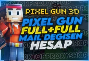 PIXEL GUN 3D FULL + FULL VIP HESAP