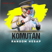 PUBG MOBİLE KOMUTAN RANDOM HESAP