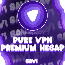 PURE VPN 1 AYLIK PREMİUM HESAP+GARANTİ