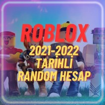 ROBLOX 2021-20122 TARİHLİ RANDOM HESAP