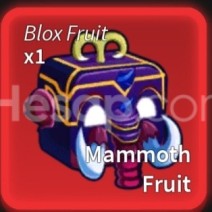 Roblox / blox fruit Mammoth fruit stok:1