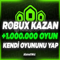 ROBUX KAZAN! 1.000.000+ OYUN PAKETLERİh