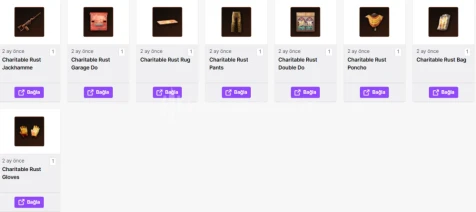 Rust Twitch Drops | 34 Rounds | 88 Skins