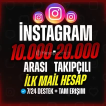 ✅(RVİP+💫İNSTAGRAM 10.000+ TAKİPÇİ MAİL DEĞİŞEN