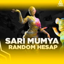 ⭐SARI MUMYA PUBGM RANDOM HESAP ⭐