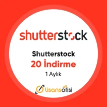 ShutterStock 20 İndirme - Hızlı Teslimat
