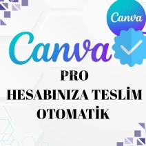 Sınırsız Canva Pro(Kişisel) - Otomatik Anında Teslimat