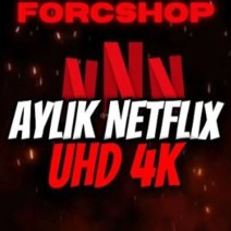 ⭐[SORUNSUZ] 4K Ultra HD Aylık Netflix Premium