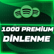 Spotify 1.000 Premium Dinlenme