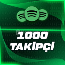 Spotify 1.000 Takipçi - Garantili