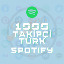 SPOTIFY 1000 Türk Takipçi Garantili- Otomatik Teslimat