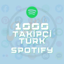SPOTIFY 1000 Türk Takipçi Garantili- Otomatik Teslimat