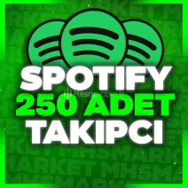 ⭐Spotify 250 Takipçi⭐ (Süper Hızlı)