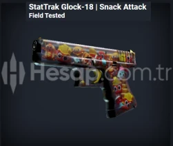 StatTrak Glock-18  Snack Attack Field Tested
