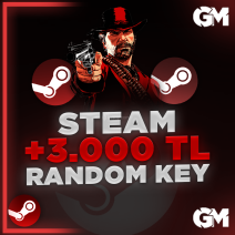 ⭐Steam 3.000TL+ Random Key | OTOMATİK TESLİM