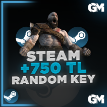 ⭐Steam 750TL+ Random Key | OTOMATİK TESLİM
