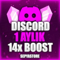 ⭐STOK AKTIF | 7 24 ANLIK | 1 AYLIK 14X BOOST