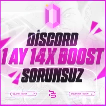 ⭐STOK AKTIF  7-24 ANLIK  1 AYLIK 14X BOOST⭐