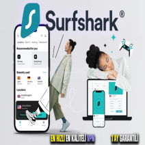 SurfShark Premium VPN 1 Aylık + Garanti