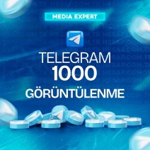 Telegram 1.000 Görüntülenme - Yüksek Kalite