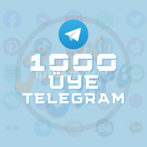 TELEGRAM 1000 Üye- Otomatik Teslimat