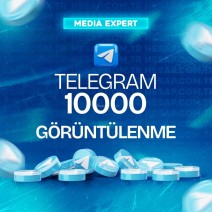 Telegram 10.000 Görüntülenme - Yüksek Kalite