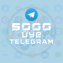 TELEGRAM 5000 Üye Garantili- Otomatik Teslimat