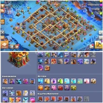 TH16⚡COC |  TAMAMEN MAX | 271 LEVEL + DOLU