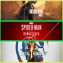 The Last of Us Part I + Spider + Mortal Kombat
