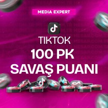 TikTok 100 PK Savaş Puanı  - Yüksek Kaliteli