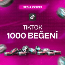 TikTok 1.000 Beğeni - Yüksek Kaliteli