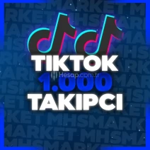 ⭐TikTok 1000 Gerçek Takipçi⭐(DÜŞÜK YOK)⭐