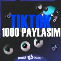 ⭐TİKTOK 1000 PAYLAŞIM |OTOMATİK TESLİMAT|⭐