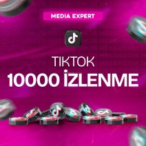 TikTok 10.000 İzlenme - Yüksek Kaliteli