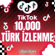 Tiktok 10.000 Türk İzlenme 👀 Keşfet Etkili 🚀