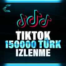 TikTok 150 Bin Türk İzlenme Keşfet Etkili